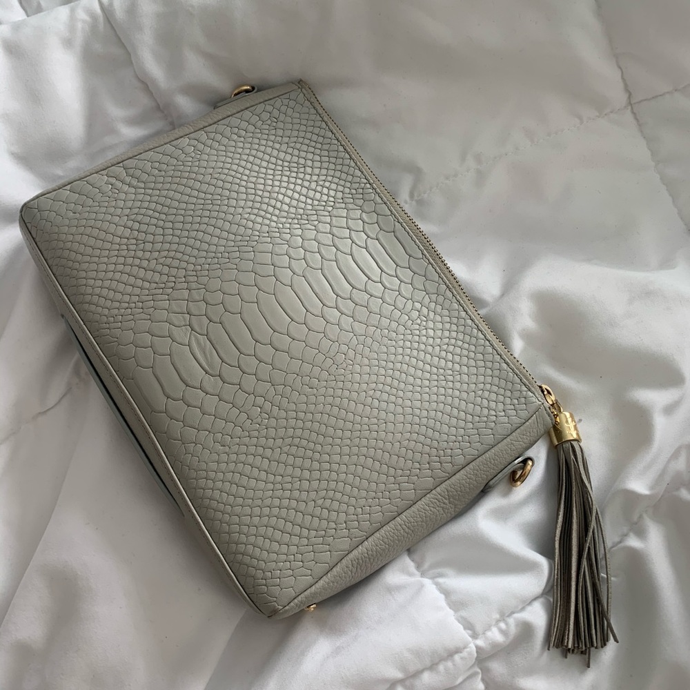 Gigi New York Uber Python Clutch